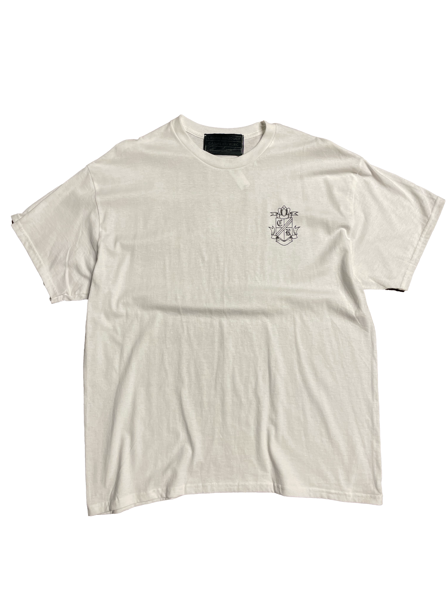 light crome t-shirt in white