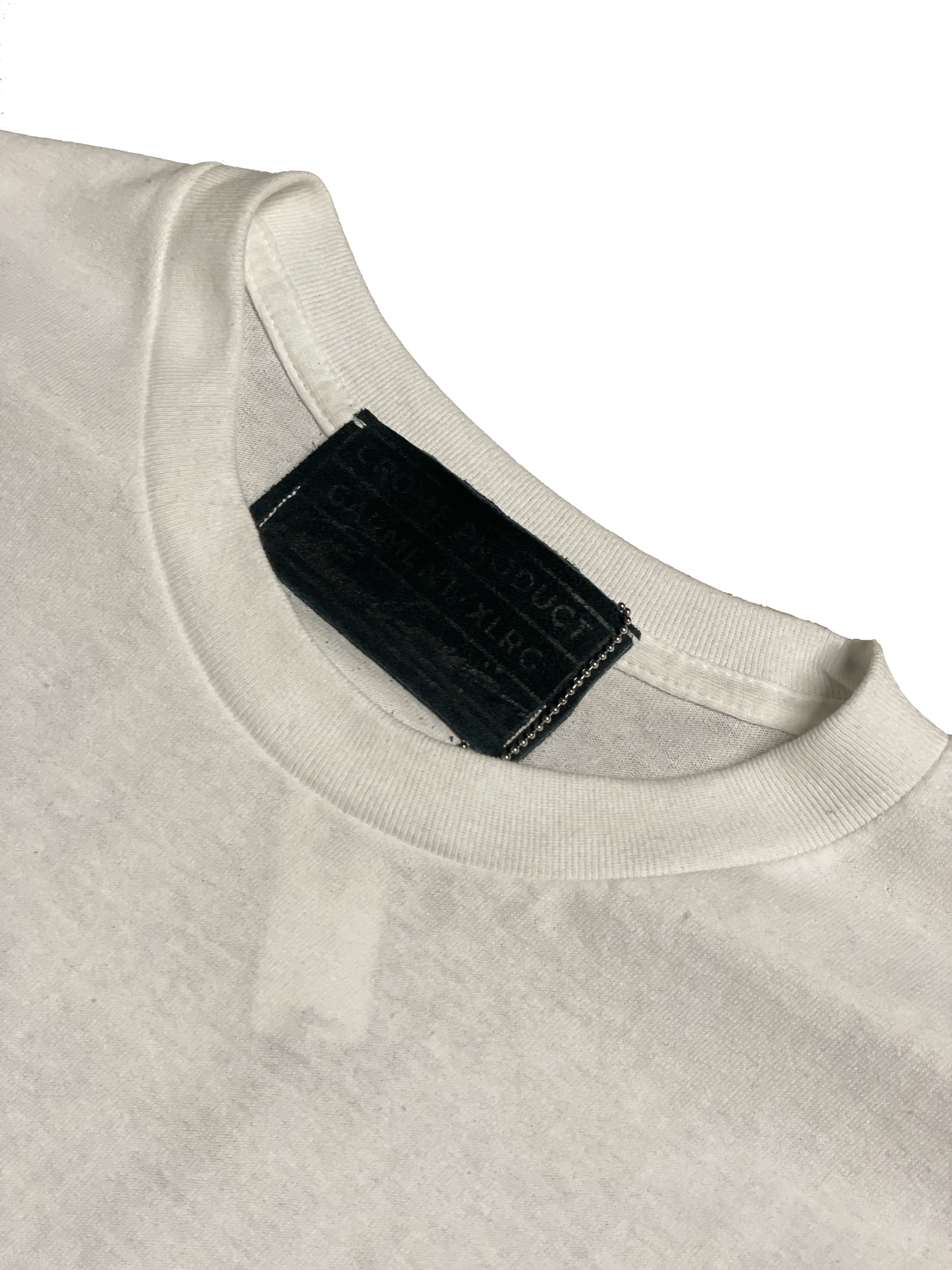 light crome t-shirt in white