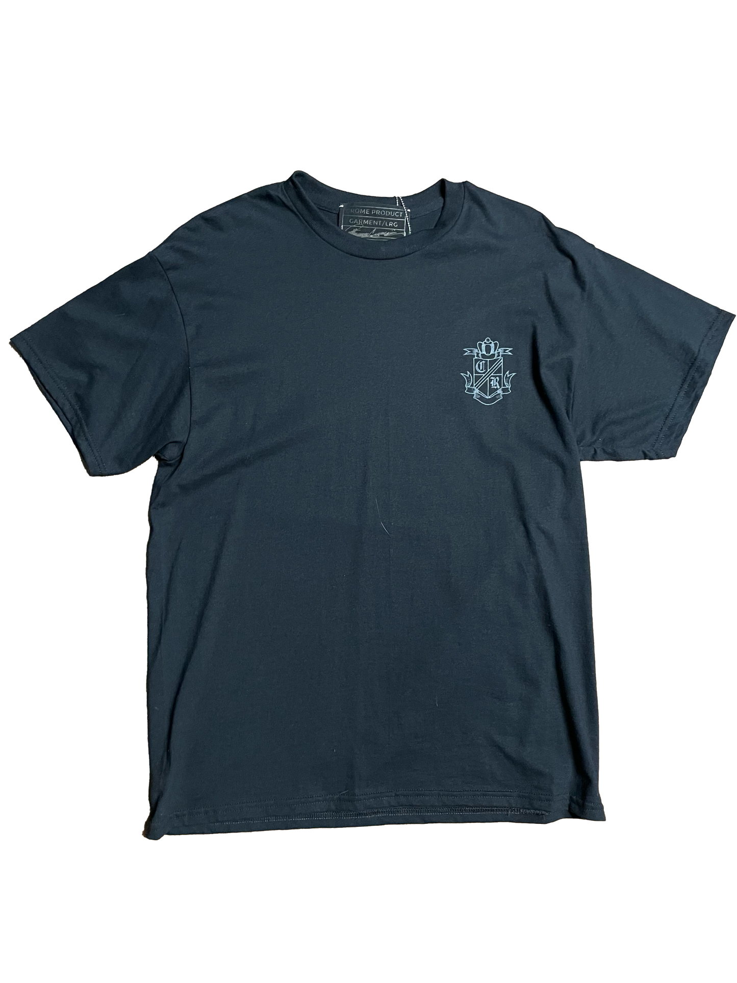 light crome shirt in black